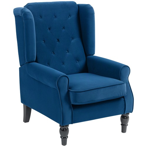Homcom accent chair wingback - homcom,