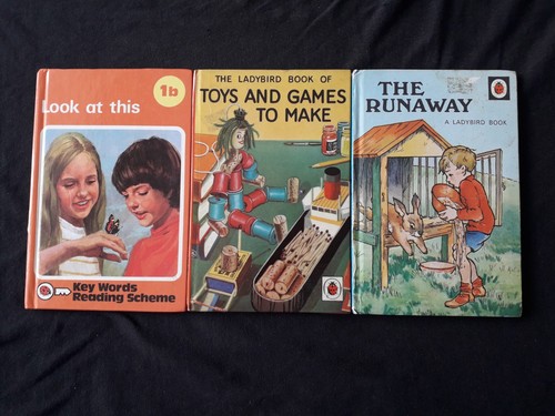 Old vintage ladybird books - ladybird, books.