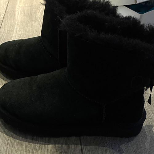 Ugg mini bailey bow - bailey, black