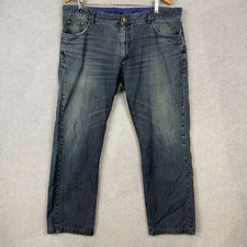 Paul & Shark Jeans Mens 40 Blue Denim Straight Leg Italian Yachting