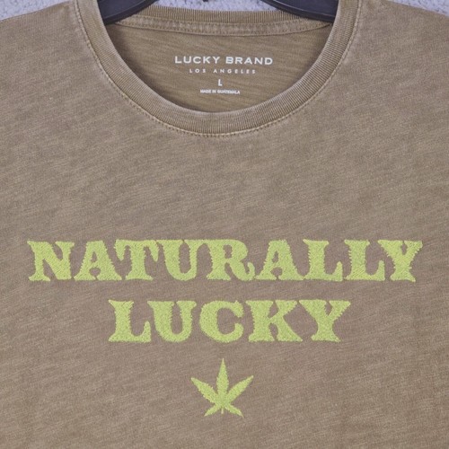 Lucky brand ganja shirt - ganja,