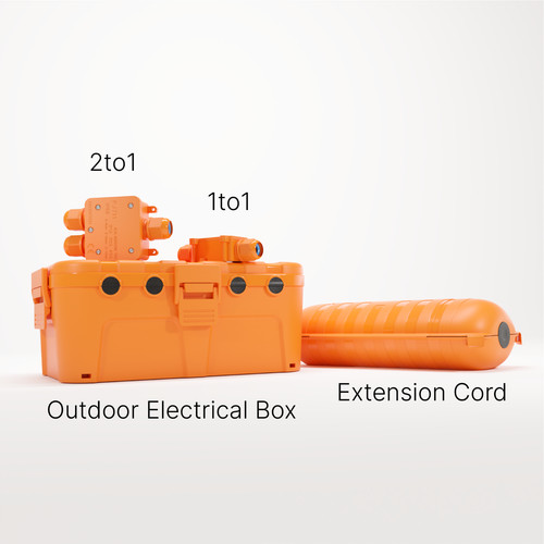 Weatherproof outdoor junction - outdoor,