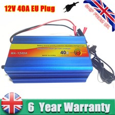 40A Intelligent Leisure Battery Charger 12V For Caravan Campervan Motorhome Boat