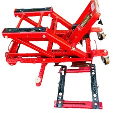 1500 LB Motorcycle Hydraulic Trolley Jack ATV Dirt Bike Stand Lift Foot Pedal