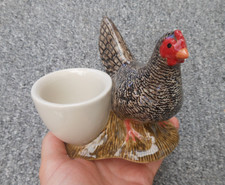 Quail Pottery chicken egg cup