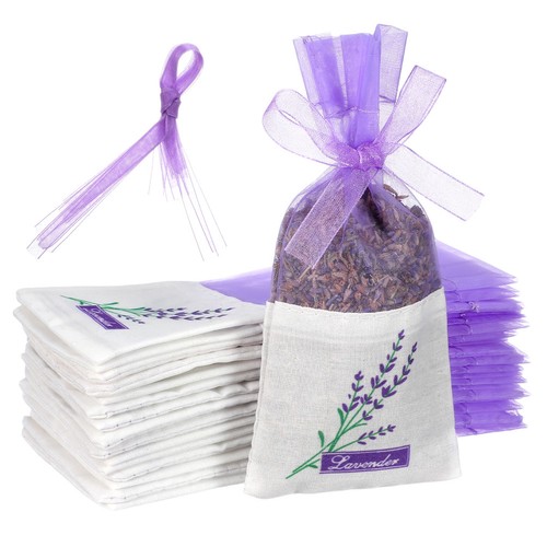 Lavender sachet bags empty - lavender,