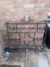 Antique wrought iron single - antique,