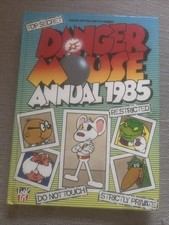 Danger Mouse 1985 Annual Danger Mouse Collector Retro Classic Cartoon Book
