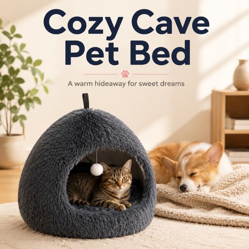 Luxury soft pet dog bed - soft,