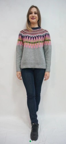 Papaya grey pink - papaya, grey/pink/navy