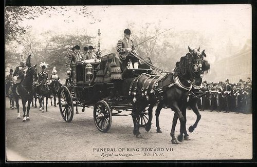 Funeral king edward vii - king,