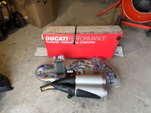 Ducati diavel exhaust system - exhaust,