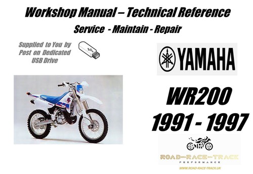 Yamaha wr200 200 service - wr200, wr