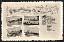 Postcard Friedrichshafen/Lake