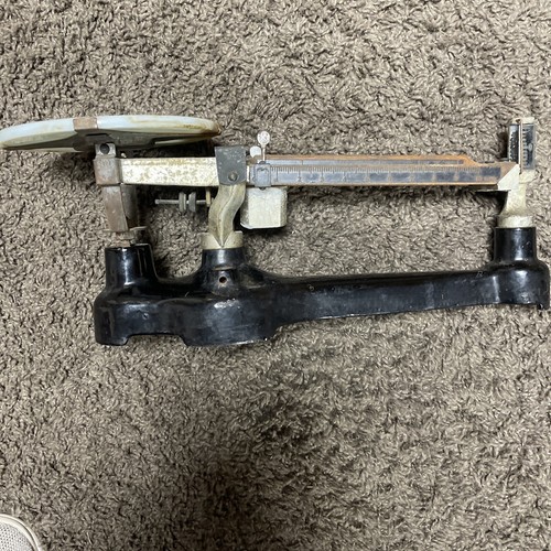 Vtg rare triple beam scale - rare,