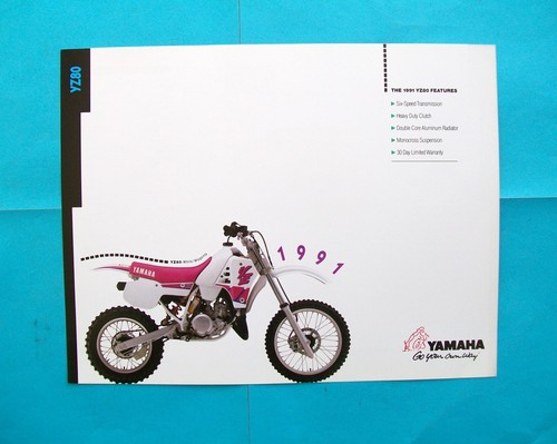 1991 yamaha yz80b - yamaha,