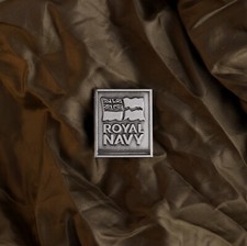 Royal Navy Pin Badge Nickel