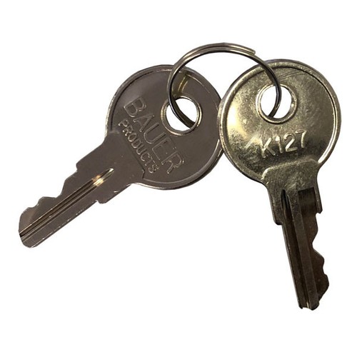 Bauer k127 replacement keys - bauer,