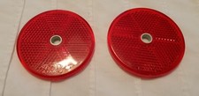 Pair Reflectors Red Trailer