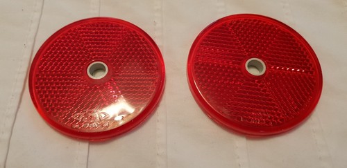 Pair reflectors red trailer - pair,