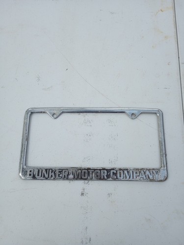 Bunker motor company vintage - bunker,