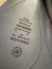 Devoucoux Makila Dressage Saddle 19" with extra long flaps.  Medium width.  