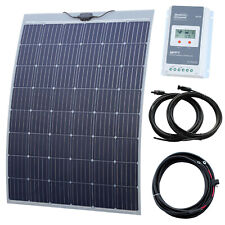 240W semi-flexible fibreglass solar charging kit camper/campervan/pop up roof