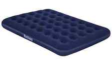 Bestway Air bed Flocked Double Air mattress Indoor Outdoor Camping Sleep NO PUMP