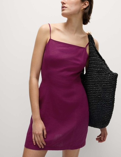 Marks spencer womens linen - &,