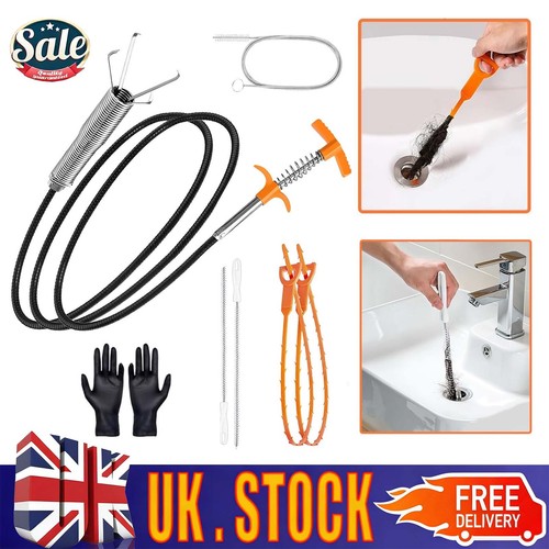 Drain snake hair - clog, remover