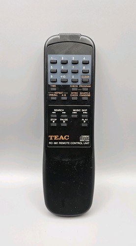 Teac 681 remote control cd - rc-681,