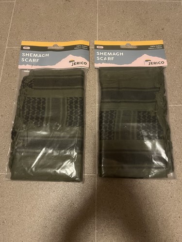 Green black shemagh - black, as