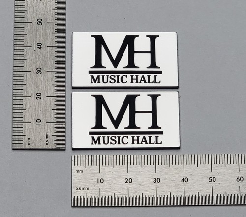 Music hall turntable logo - hall,