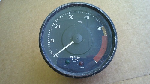 Smiths triumph tr6 tachometer - smiths,