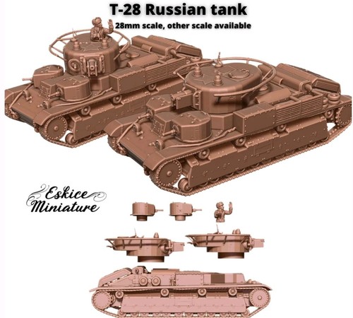 Wargaming 28mm ww2 28 - wargaming, t-28