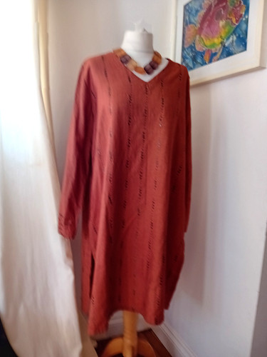 Fabindia tunic saffron - fabindia, xl