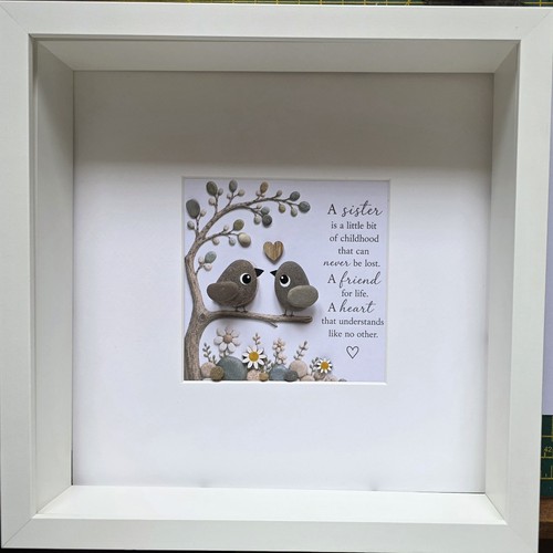 Sister pebble art - sister, picture