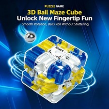 3D Puzzle Ball Rolling Maze