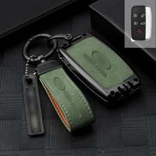 Zinc Alloy Leather Car Key Cover Key Case Fob Cover For Land Rover Range Rover