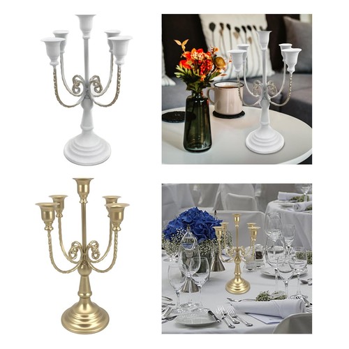 Arm metal candle holder - candle,