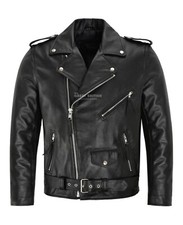 Mens Brando Leather Jacket