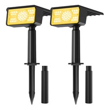 T-SUN 2Pack 49LED Solar Spot