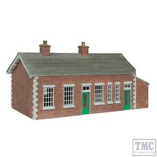 44-0179A Scenecraft OO Gauge S&DJR Brick Station Green and Cream