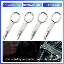 4 PCS Car Radio Release Keys