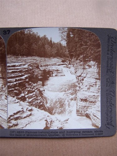 Stereoscopic card montmorenci - stereoscopic,