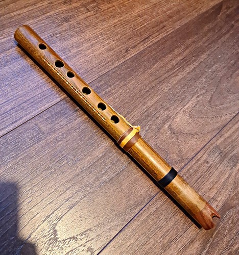 Brown wooden andean quena - brown,