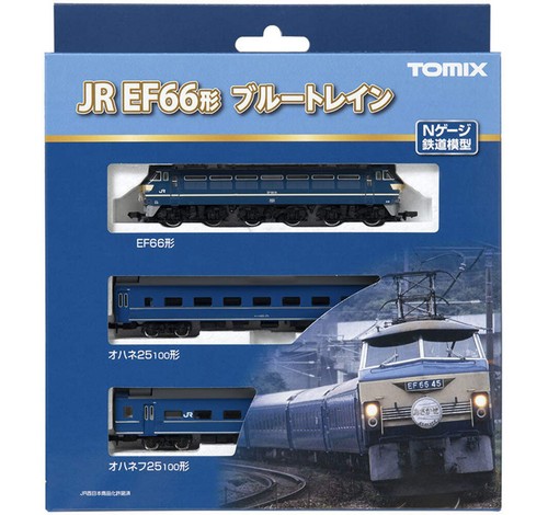 Tomix 98388 ef66 blue - blue, train