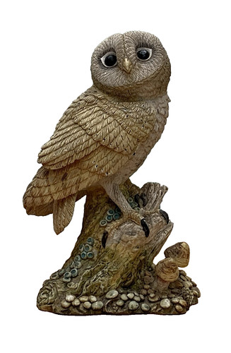 Regency fine arts owl log - on,