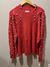 JohnPaulRichard Red Sweater