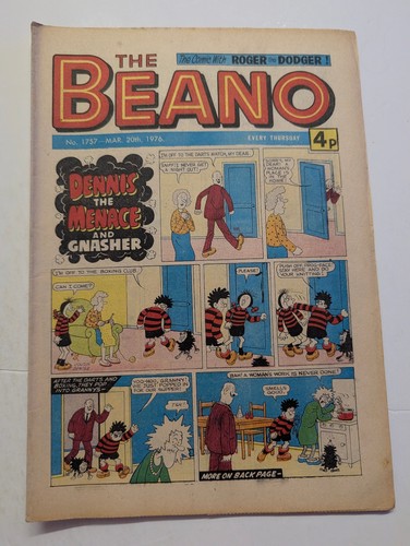 Beano comic 1757 march - beano, no